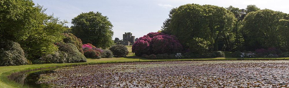 View to Castle Kennedy from the Round Pond