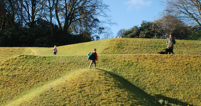 Sculptured Landforms - Castle Kennedy Gardens