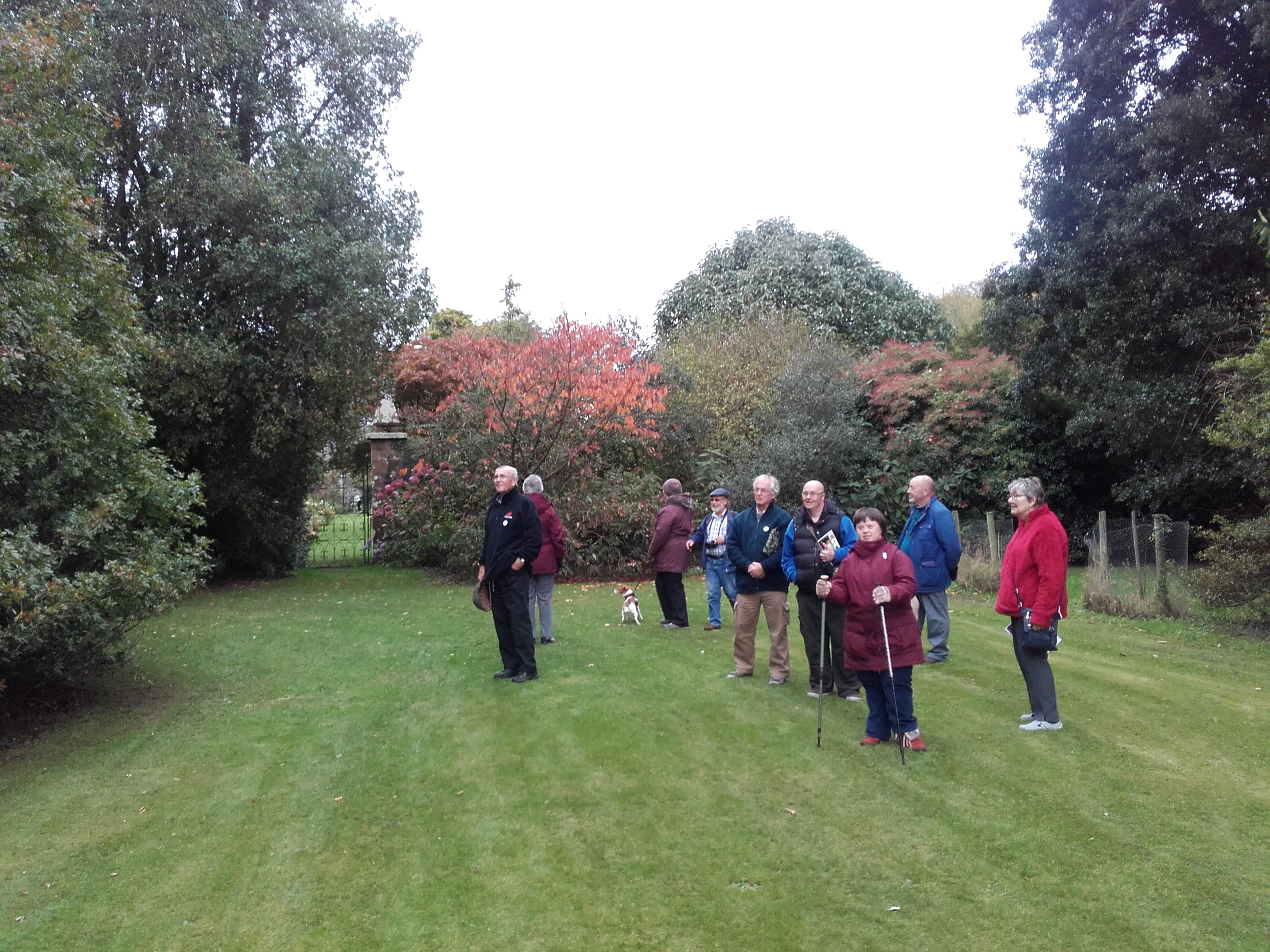 Blog - Autumn Glory Guided walk with people