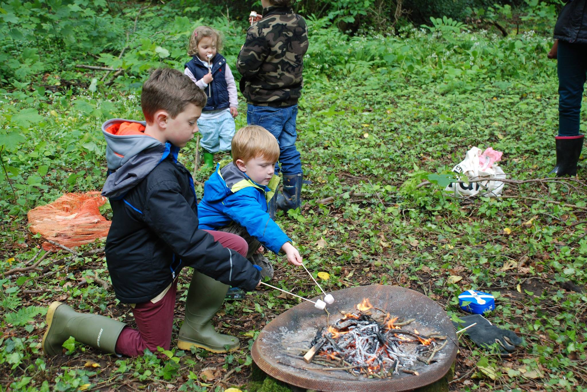 fire building – Castle Kennedy Gardens