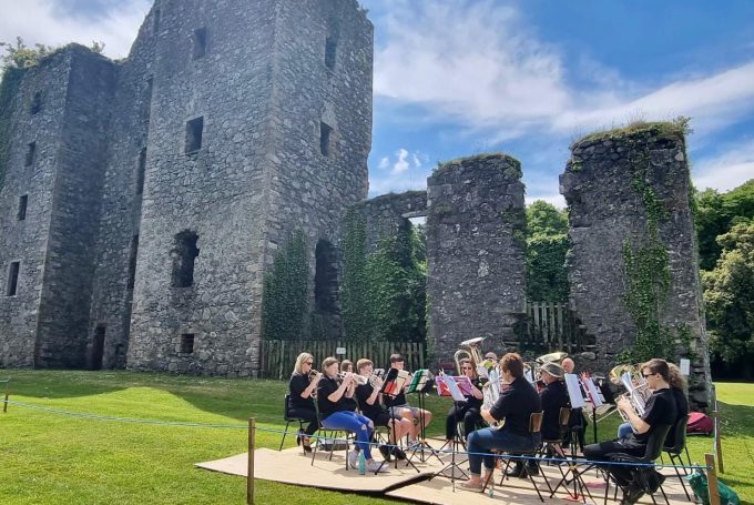 Stranraer Brass at Castle Kennedy Gardens